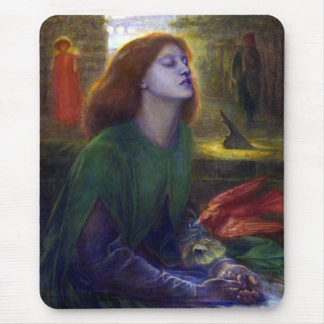 Mousepad Dante Gabriel Rossetti Beata Beatrix (Frente)