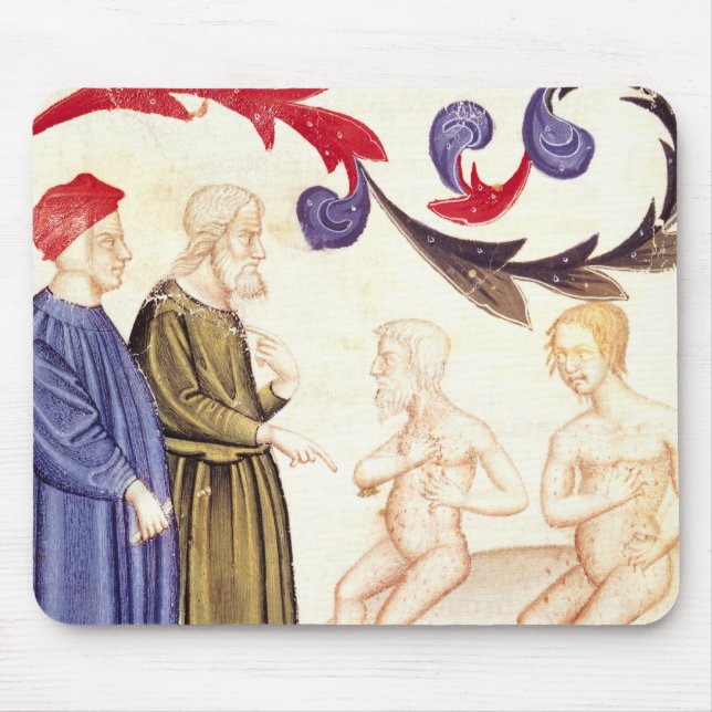 Mousepad Dante, Virgil e Praga-golpeados (Frente)