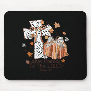 Mousepad Dar Obrigados Ao Senhor Cair No Obrigado Cristão