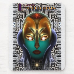 Mousepad Daria Cyborg Queen Tech
