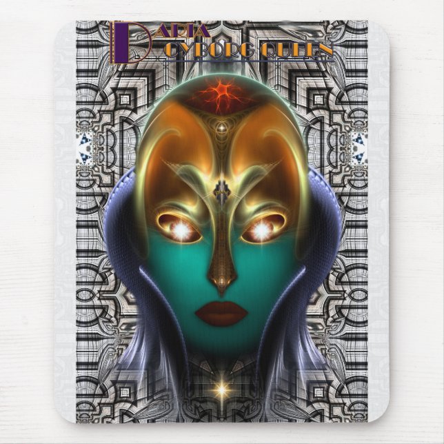 Mousepad Daria Cyborg Queen Tech (Frente)
