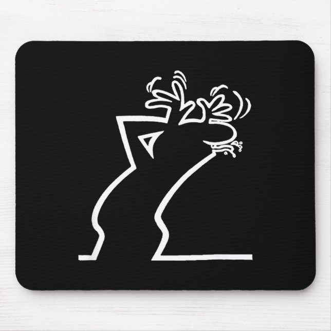 Mousepad Dark Humor Sarcasm Funny Quote Witty Irony Office  (Frente)