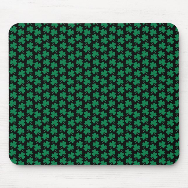 Mousepad Dark Shamrocks Black (Frente)