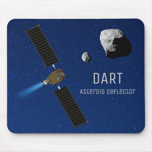 Mousepad DART Asteroide Defletor Espacial (Frente)