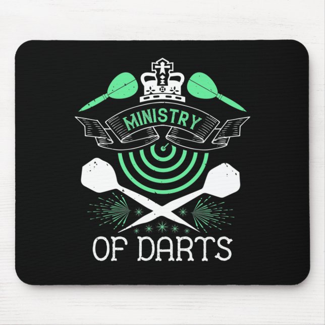 Mousepad Darts - Ministério Das Trevas (Frente)
