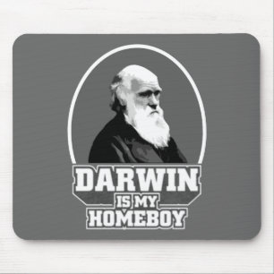 Mousepad Darwin é meu ficar em casa