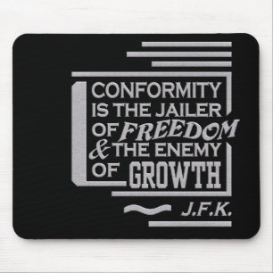 Mousepad das citações de JFK