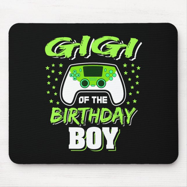 Mousepad Das Decorações Do Jogo De Aniversário (Frente)