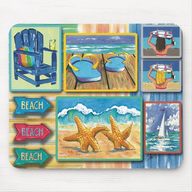 Mousepad das férias (Frente)