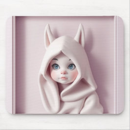 Mousepad „Das Mädchen im Zaubermantel“