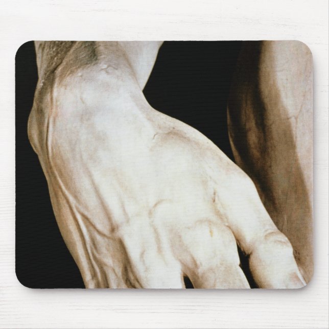 Mousepad David por Michelangelo Buonarroti, 1501-04 (Frente)