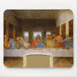 Mousepad Davinci Last Supper fine art impressão