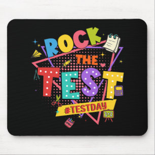 Mousepad Day Rock The Test Motivational Stusts Professores