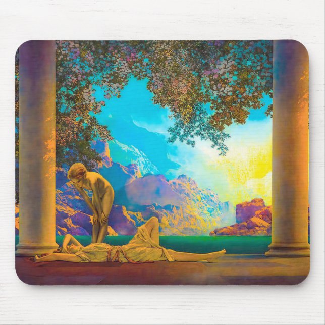 Mousepad Daybreak Maxfield Parrish (Frente)