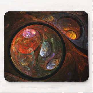 Mousepad de Abstrato de Conexão Fluid