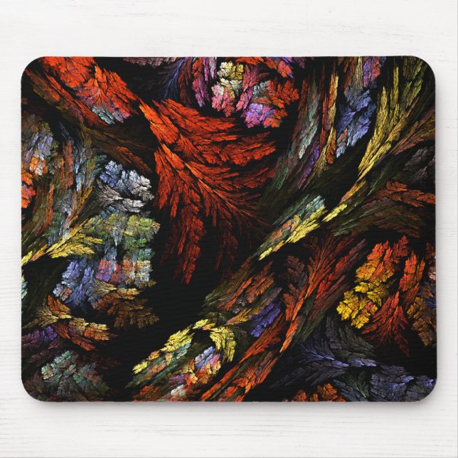 Mousepad de Abstrato de Harmonia de Cor (Frente)