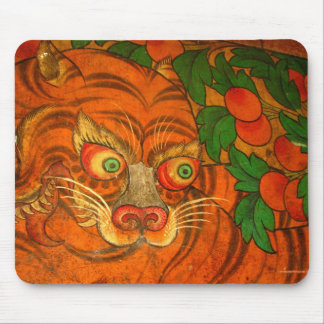 Mousepad de agachamento do tigre