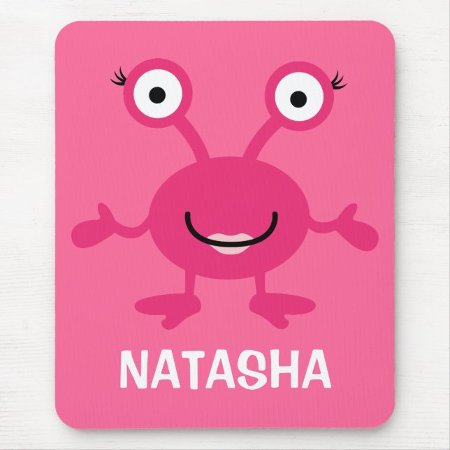 Mousepad de Alienígena de Espaço Personalizado par (Frente)