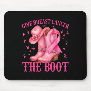 Mousepad Dê Ao Cancer Da Mama O Cancer Da Garota De Boot Aw
