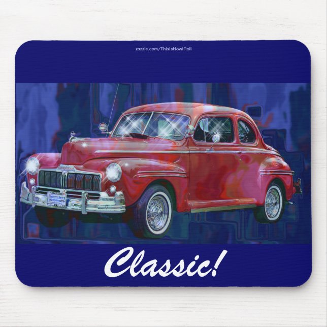Mousepad de Arte Coletiva Clássica de 1947 (Frente)