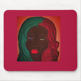 Mousepad de Arte Colorido Afro-Americano