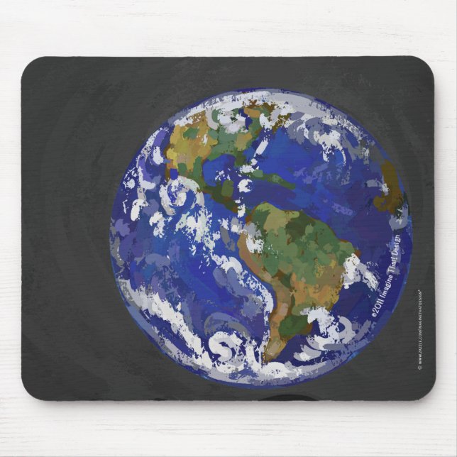 Mousepad de Arte da Terra (Frente)