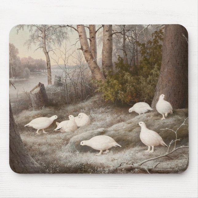 Mousepad de arte de Von Wright (Frente)