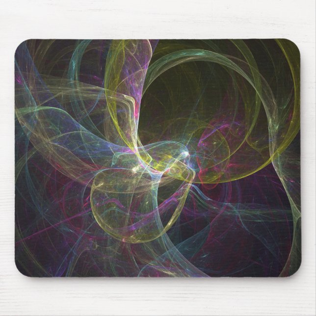 Mousepad de arte fractal (Frente)