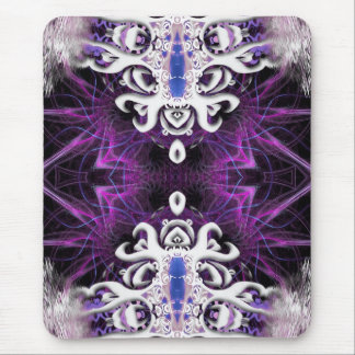 Mousepad de Arte Fractal do Dragão de inverno