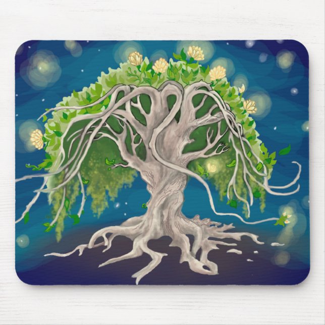 Mousepad de Árvore Cósmica (Frente)