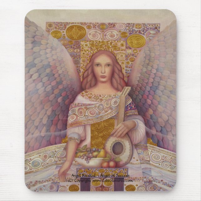 Mousepad de Barakiel do anjo (Frente)