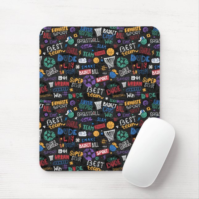 Mousepad de Basquete (Com mouse)