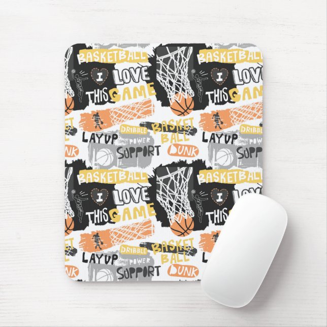 Mousepad de Basquete (Com mouse)