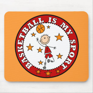 Mousepad de Basquete Masculino Meu Esporte