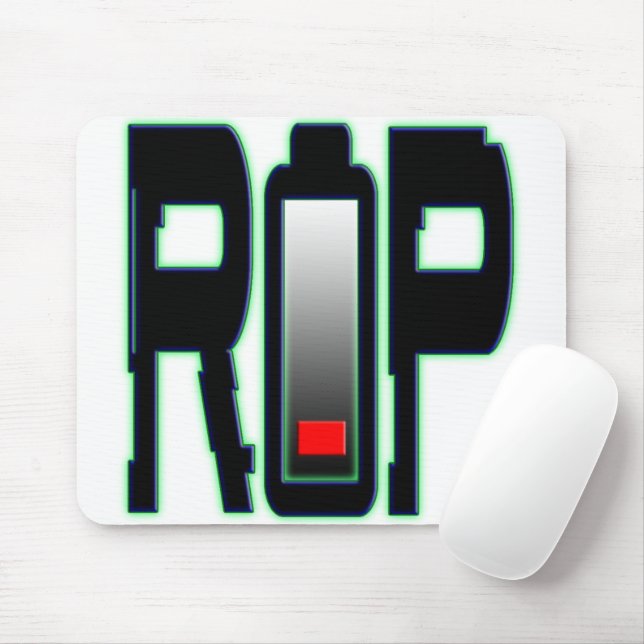Mousepad de Bateria RIP (Com mouse)