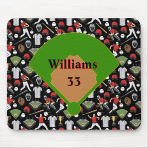 Mousepad de Beisebol Personalizado