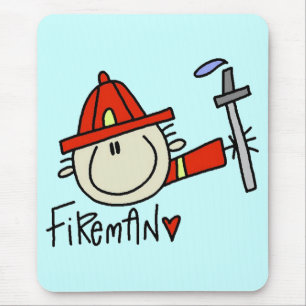 Mousepad de Bombeiro