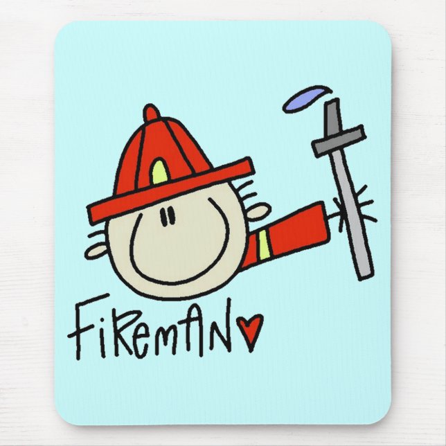 Mousepad de Bombeiro (Frente)