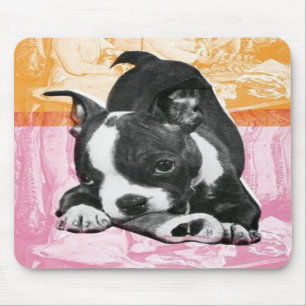 Mousepad de Boston Terrier