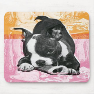 Mousepad de Boston Terrier