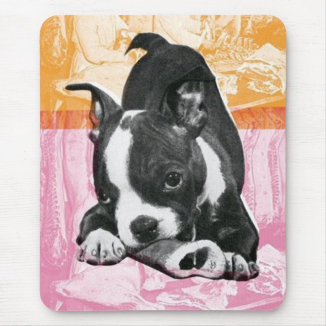 Mousepad de Boston Terrier (Frente)