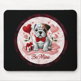 Mousepad de Bulldog do namorados Inglês