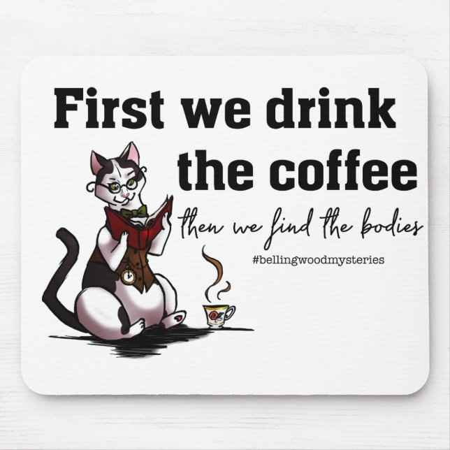 Mousepad de Café e Corpos (Frente)