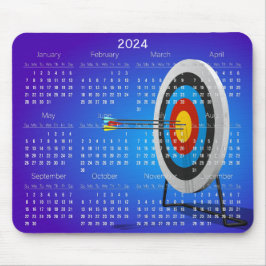 Mousepad de Calendário do Archery Design 2024