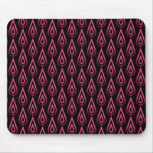 Mousepad de Chamas Piscantes Rosa-Quente Vibrante