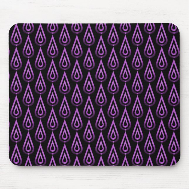 Mousepad de Chamas Roxo Vibrante (Frente)