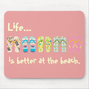 Mousepad de Chinelos de praia