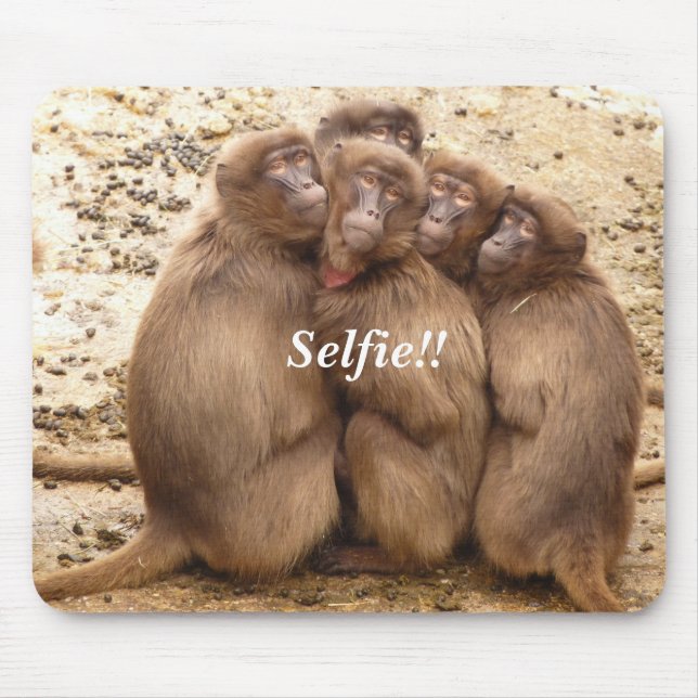 Mousepad de Cinco Macacos Pequenos (Frente)