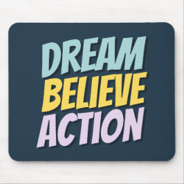 Mousepad de Citação Motivacional 