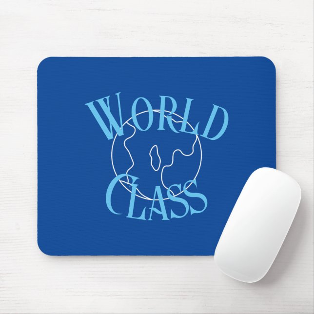Mousepad de classe mundial (Com mouse)